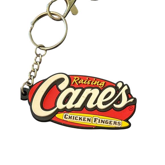 GUC Buffalo Wild Wings Lanyard and Raising Cane's Key Chain - Picture 3 of 3